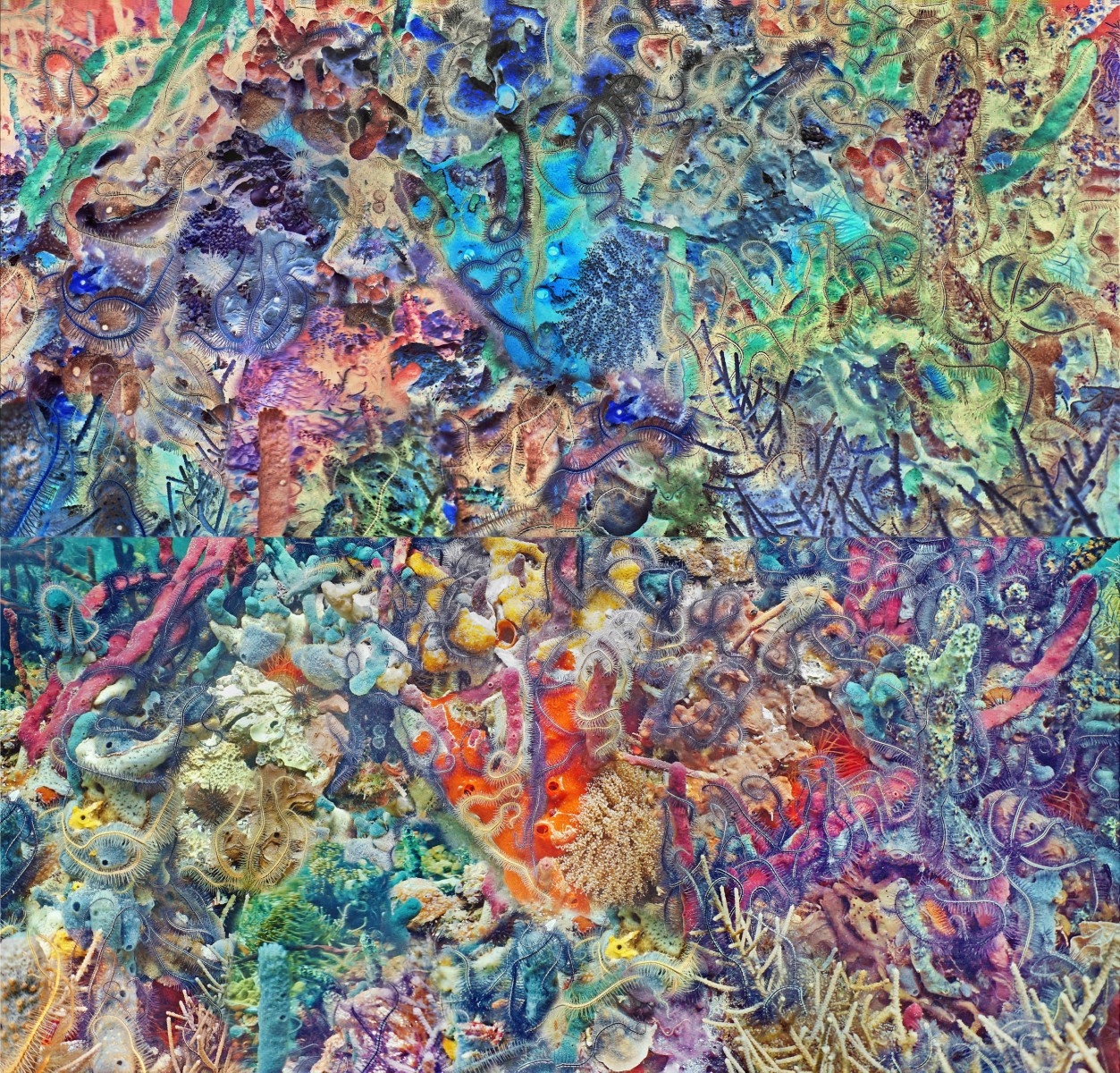 Océanic flora 6 sur 25, de Nicolas Lespagnol The Art Cycle