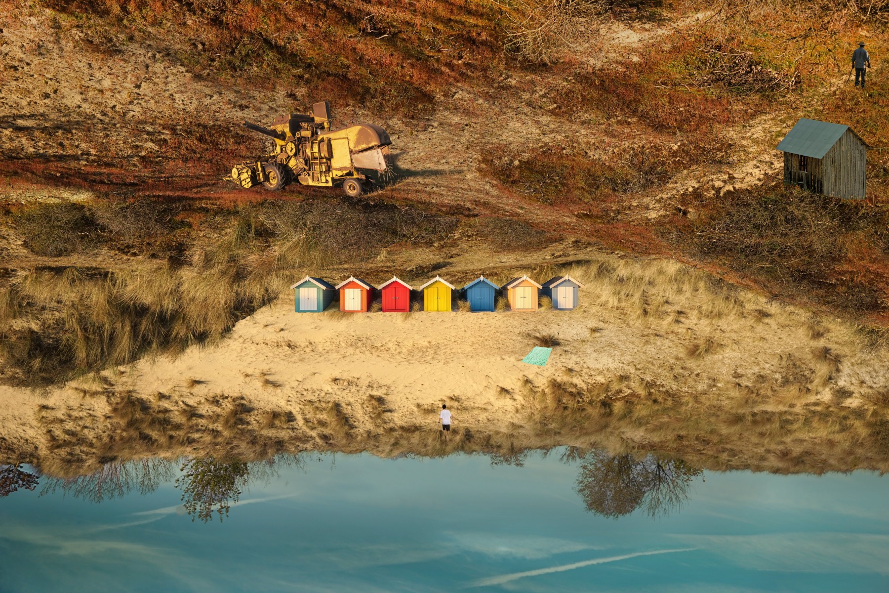 Paysage inversé 26 sur 35, de Nicolas Lespagnol The Art Cycle