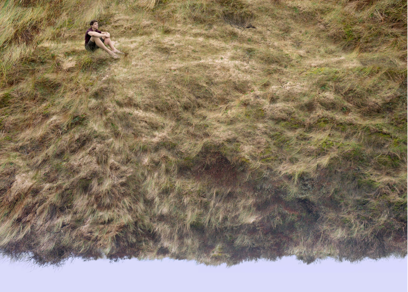 Paysage inversé 30 sur 35, de Nicolas Lespagnol The Art Cycle