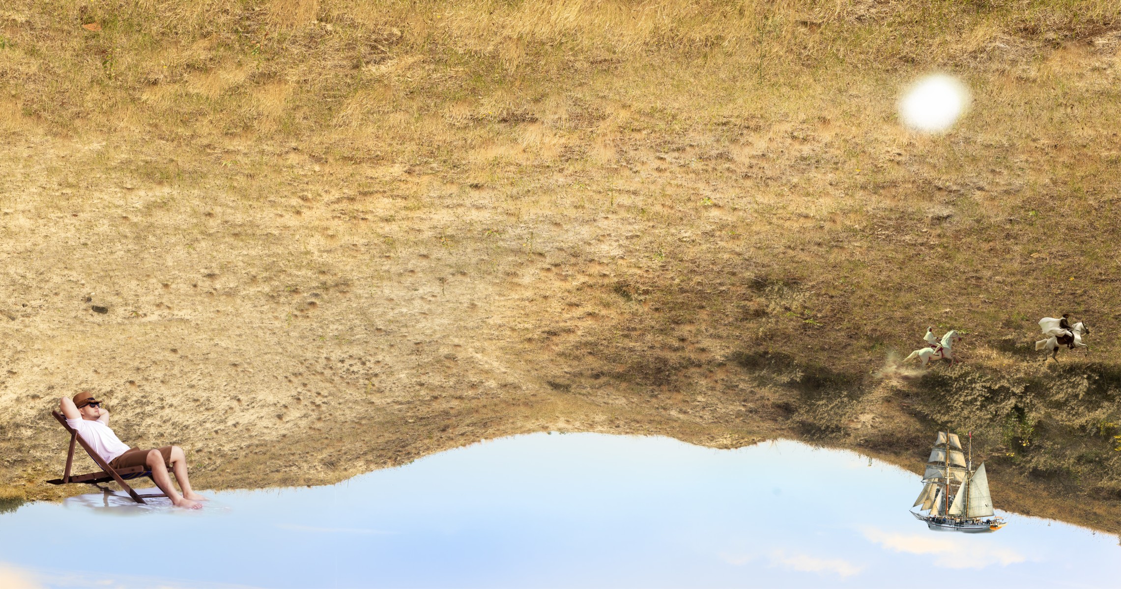 Paysage inversé 5 sur 35, de Nicolas Lespagnol The Art Cycle