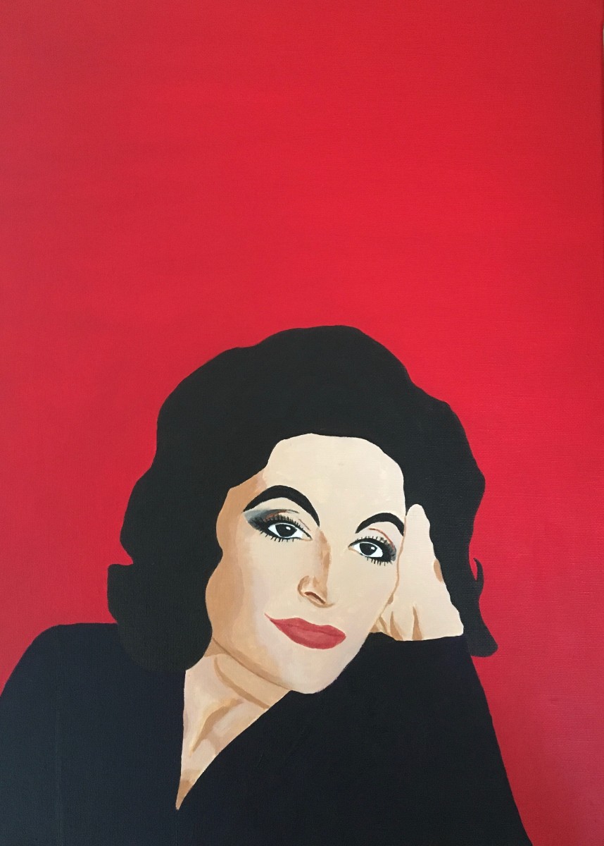 Anouk Aimée, de Odile Raoul The Art Cycle