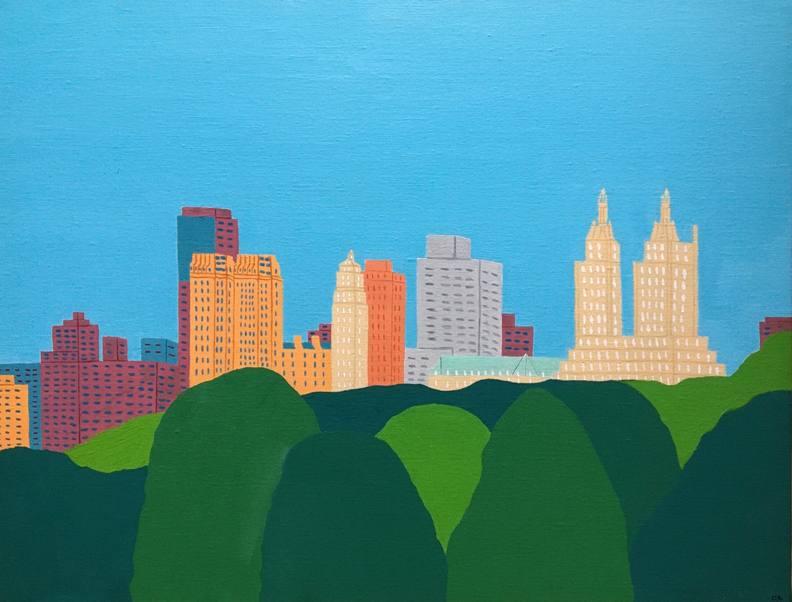 Central Park 1, de Odile Raoul The Art Cycle