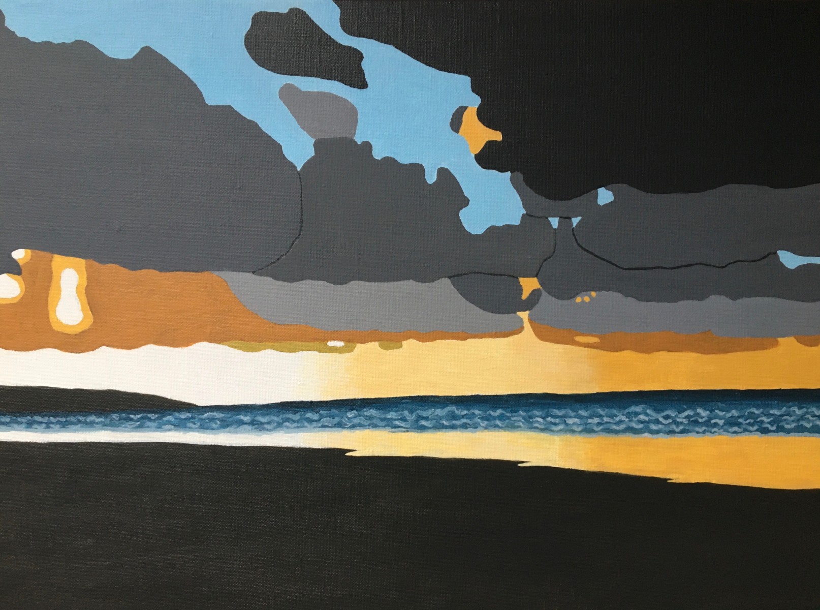 Coucher de soleil a Deauville, de Odile Raoul The Art Cycle