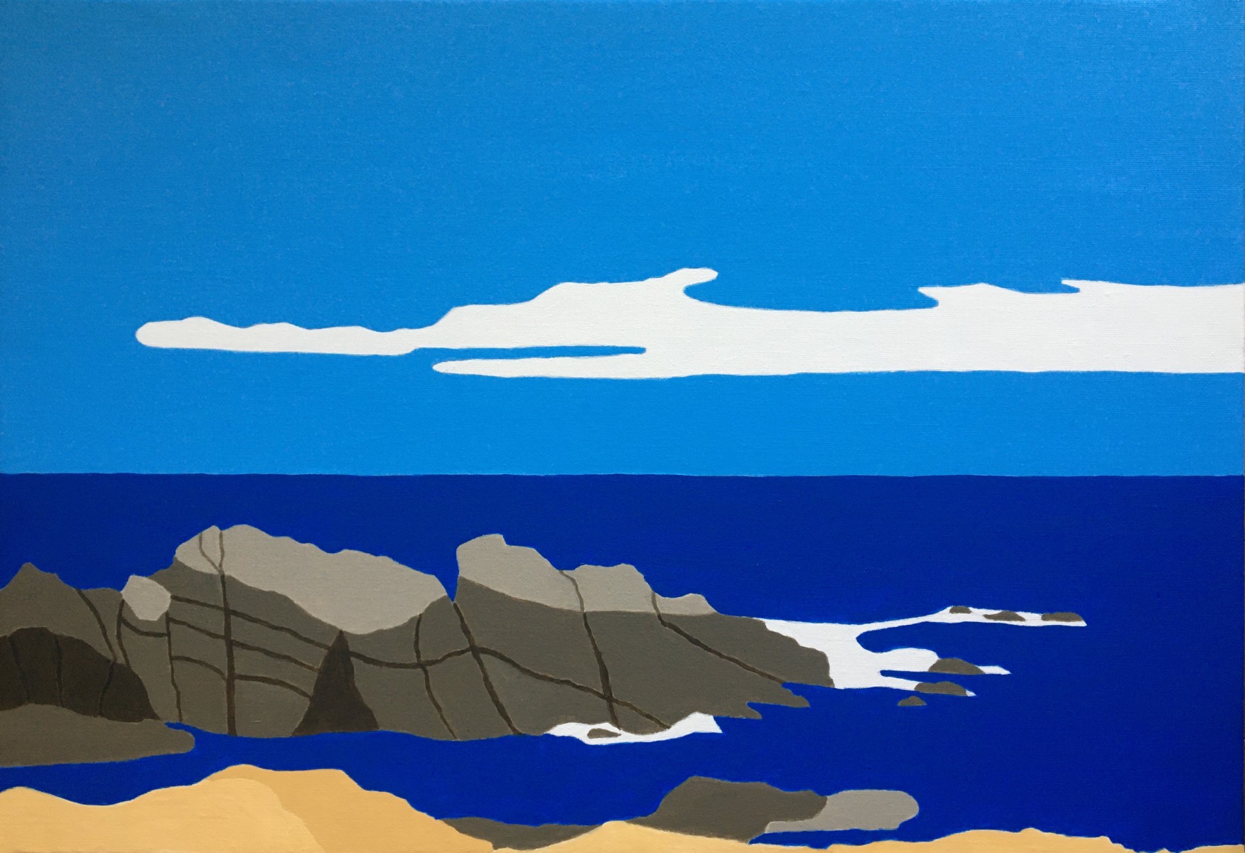 Le chemin des douaniers, de Odile Raoul The Art Cycle