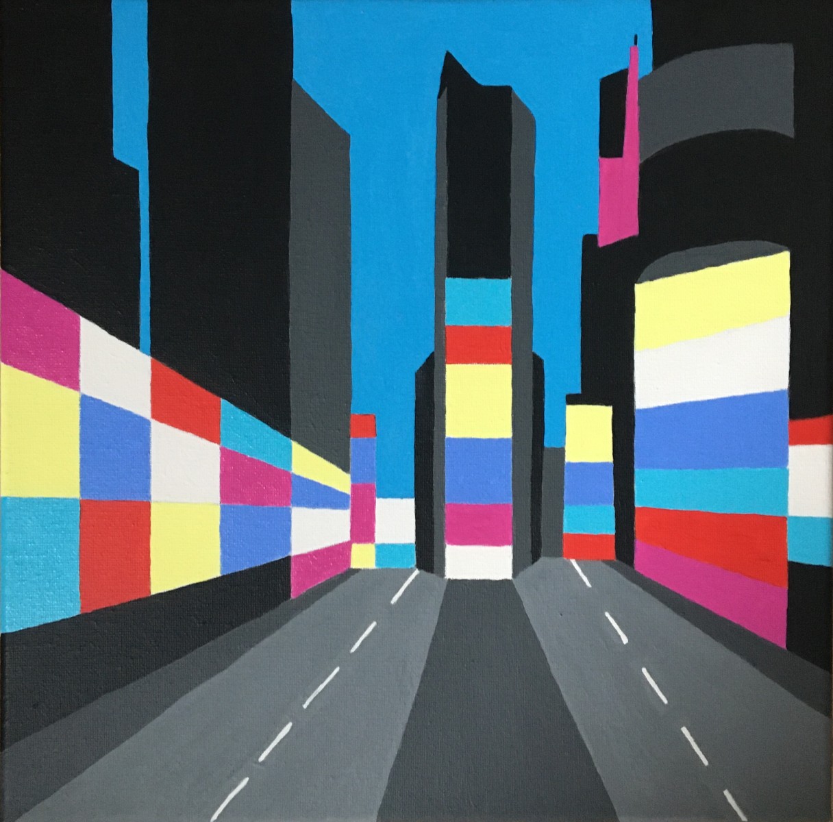 Times Square, de Odile Raoul The Art Cycle