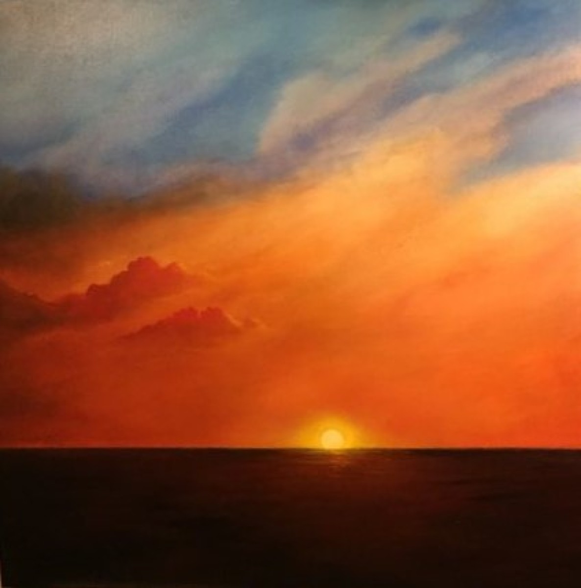 Le couché de soleil, de Olivier Richard The Art Cycle