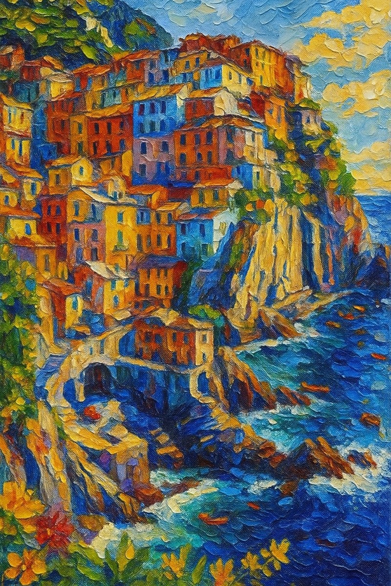 Amalfi coast, de Pambisso The Art Cycle