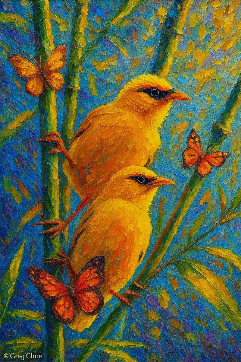 Birds of same feather, de Pambisso The Art Cycle