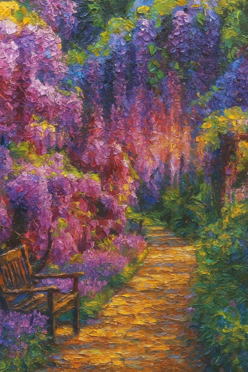 Pathway in Spring, de Pambisso The Art Cycle