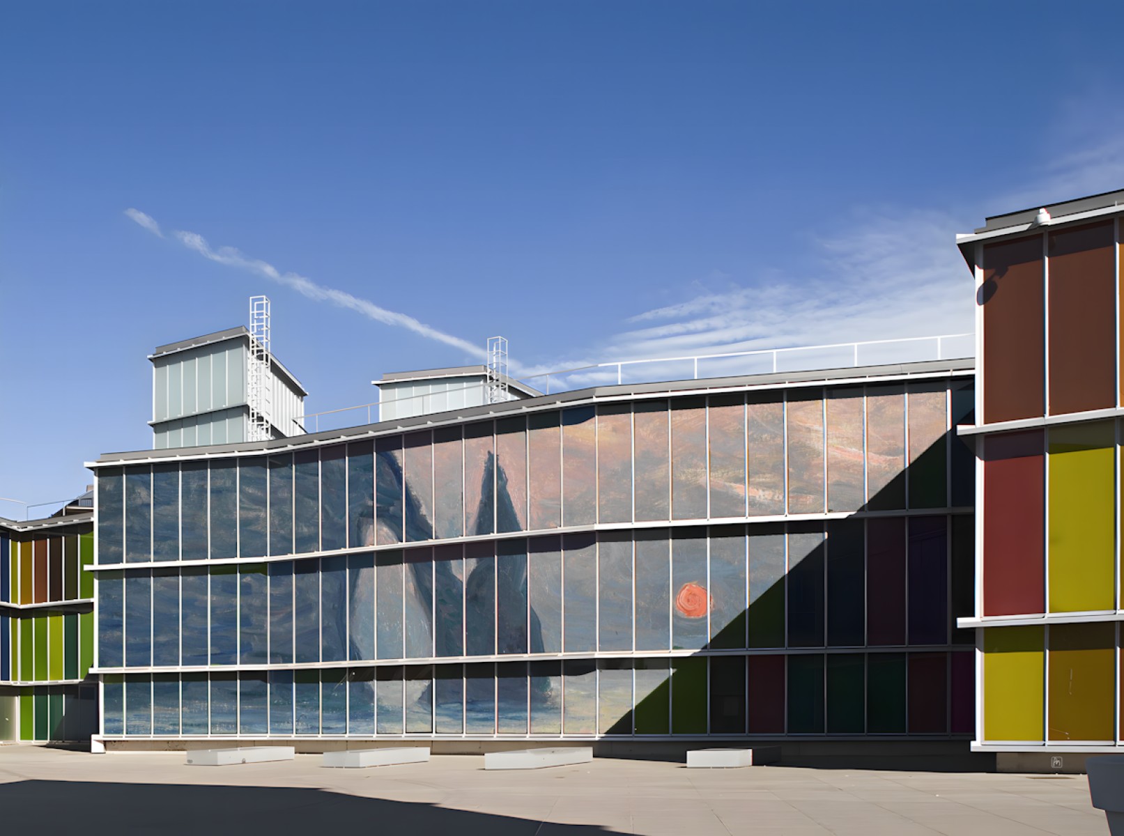 Coucher de soleil à Etretat, de Monet - , de Pascal Maupas The Art Cycle