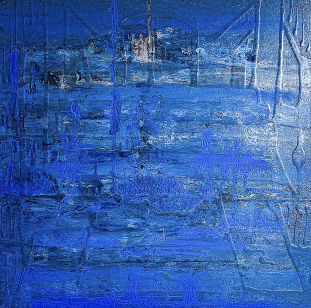 Univers bleu, de Patrick MOLES The Art Cycle