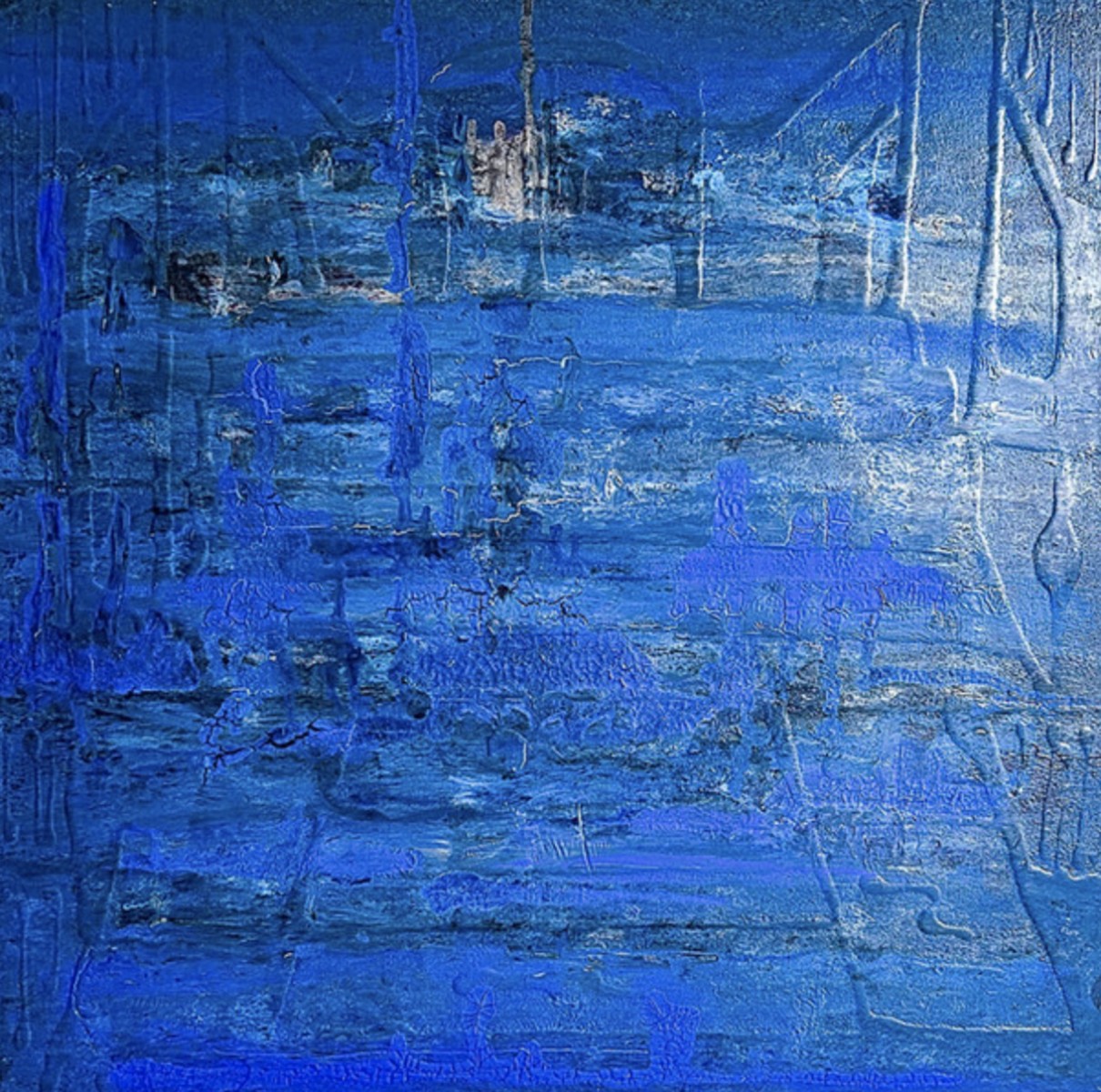 Univers bleu, de Patrick Moles The Art Cycle