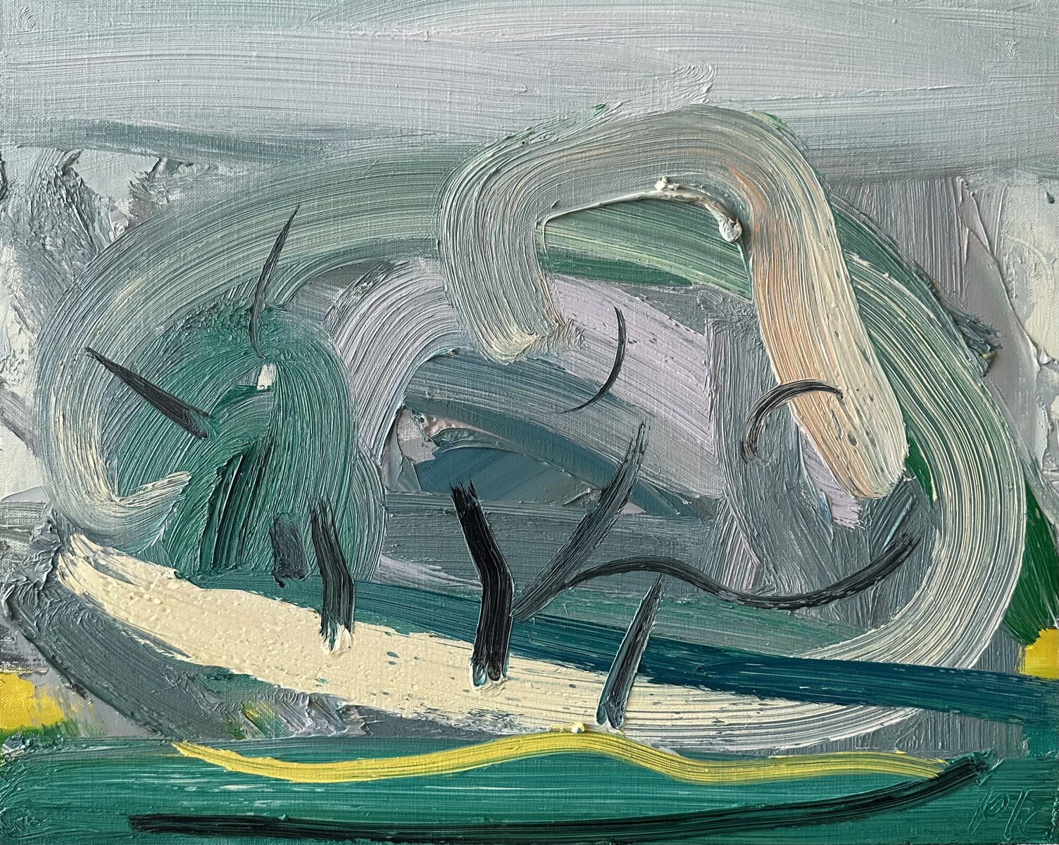 Brises du soir, de Peng Kang The Art Cycle