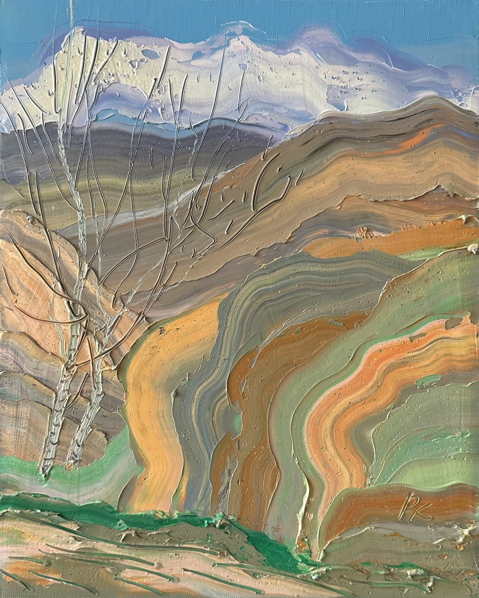 Les couleurs des montagnes, de Peng Kang The Art Cycle