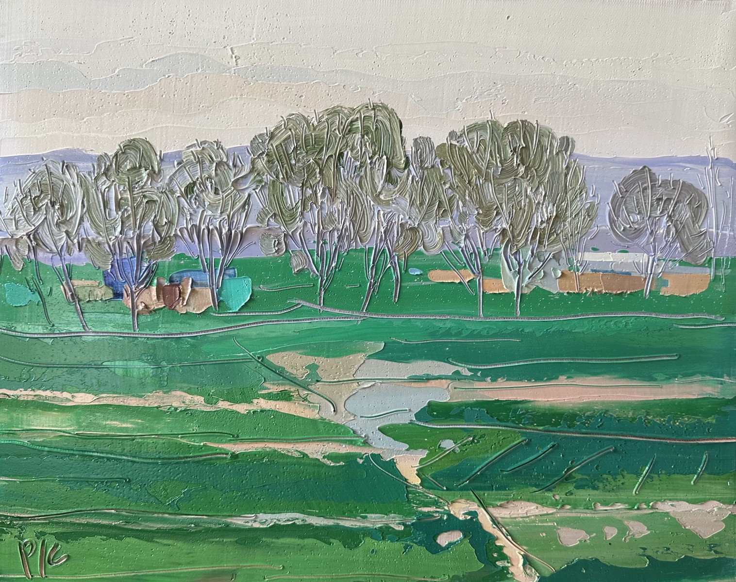 Mon village et les champs, de Peng Kang The Art Cycle