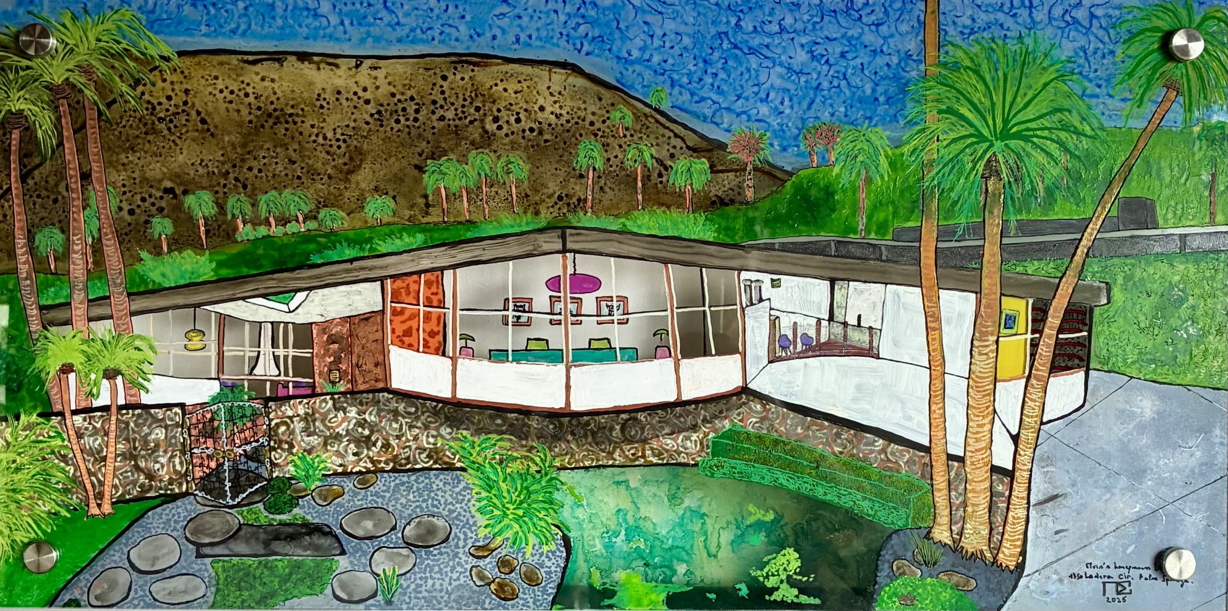 1350 Ladera Cir. Palm Springs, de Pierre Soufflet The Art Cycle