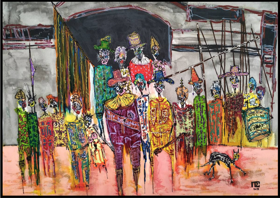 La ronde de nuit, de Pierre Soufflet The Art Cycle