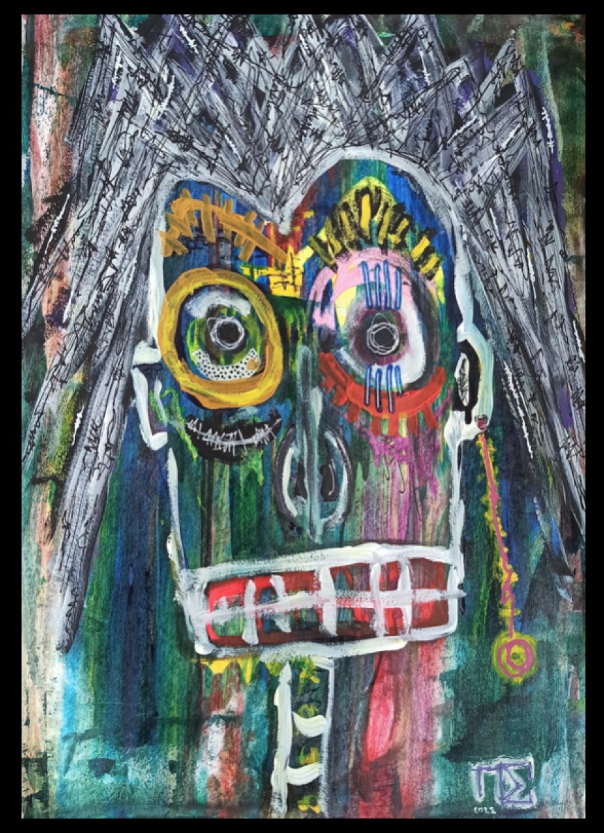 Outsider girl, de Pierre Soufflet The Art Cycle