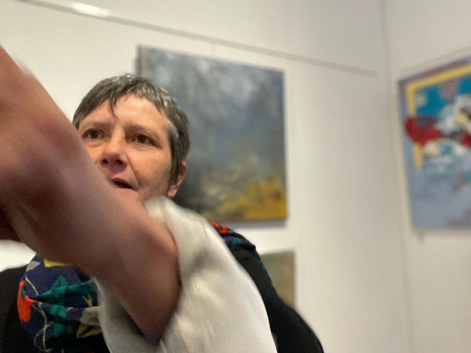 à la rencontre de l'artiste
                     Prisca Laperriere                