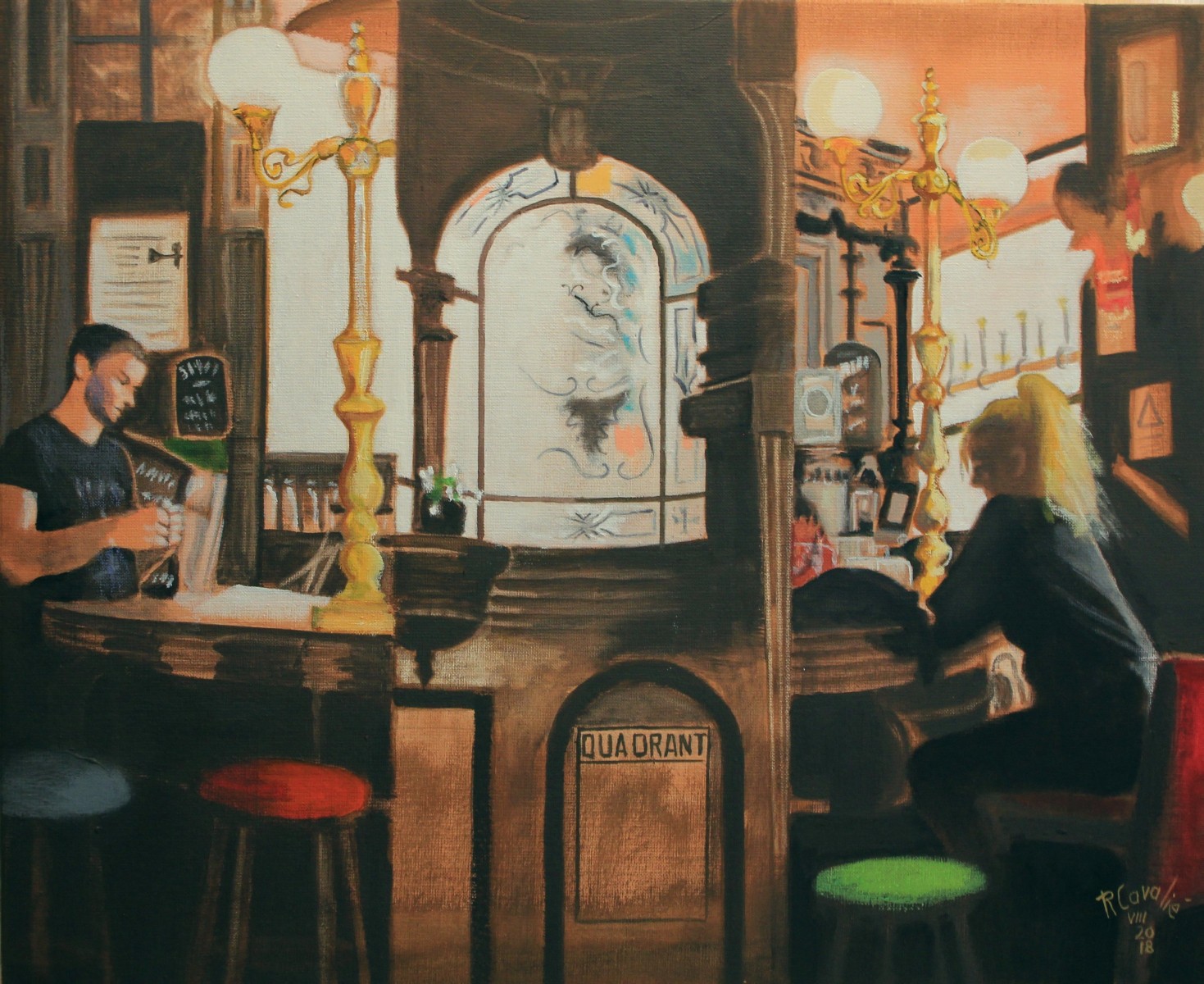 N 1060   The Quadrant, de R Cavalié The Art Cycle
