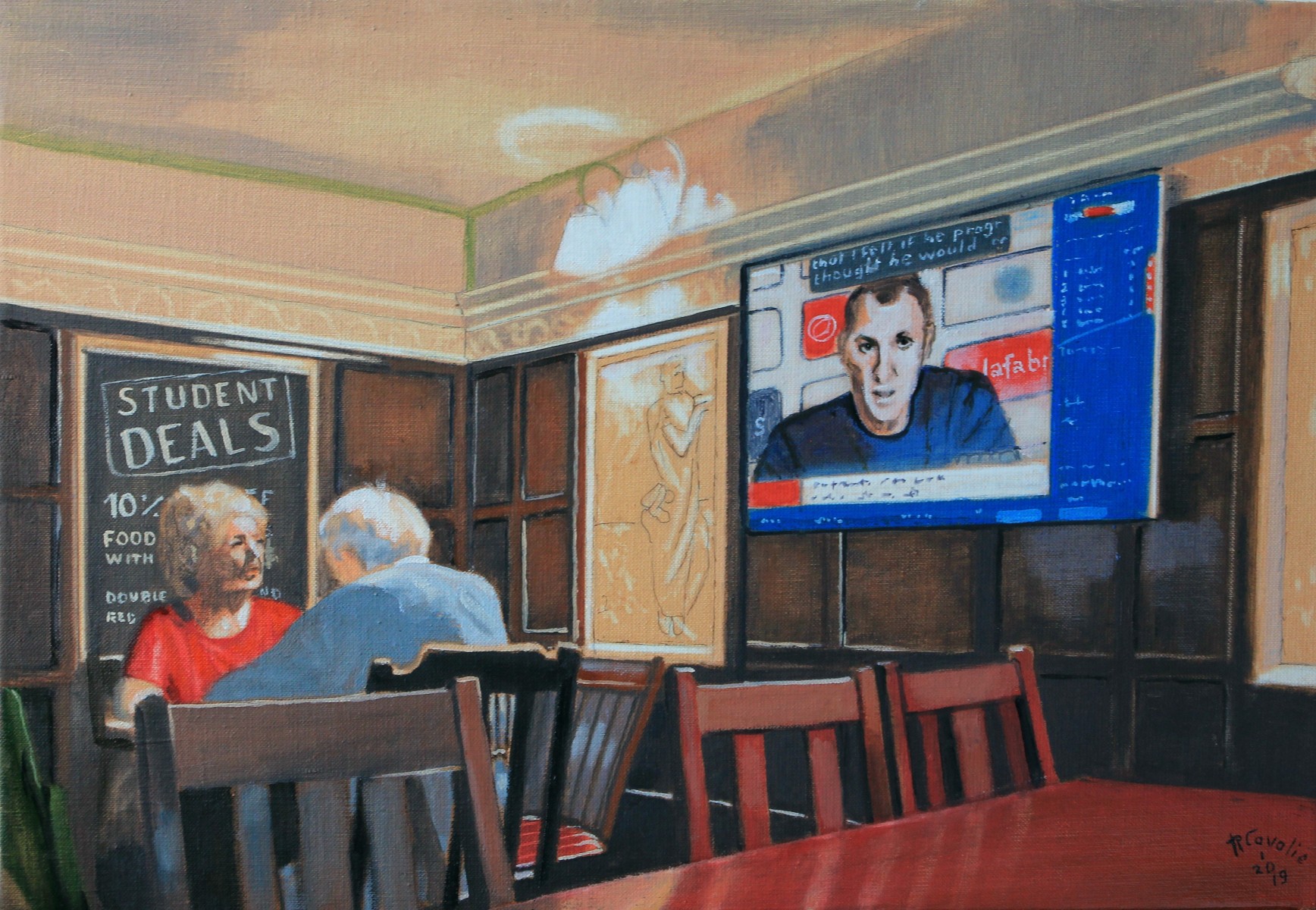 N1075 The last pub, de R Cavalié The Art Cycle