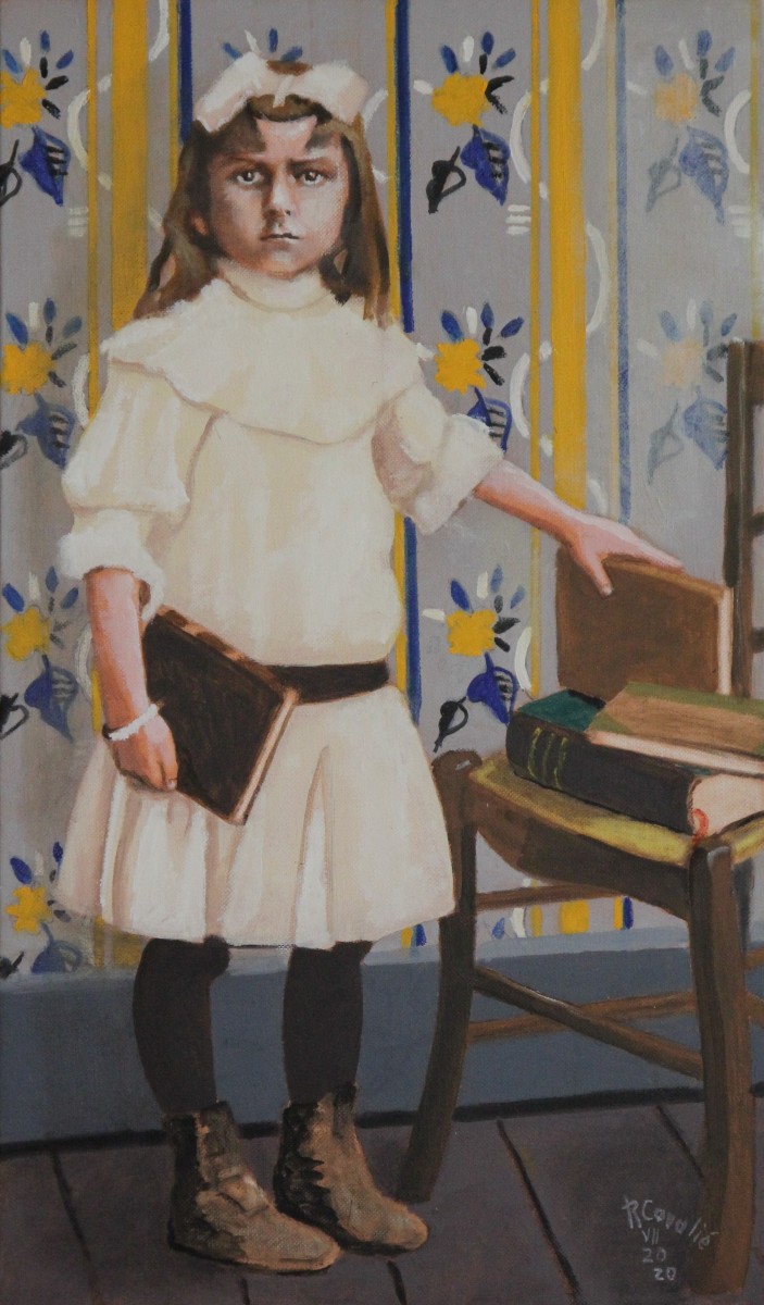 N° 1124   Elle avec ses bons amis, de R Cavalié The Art Cycle