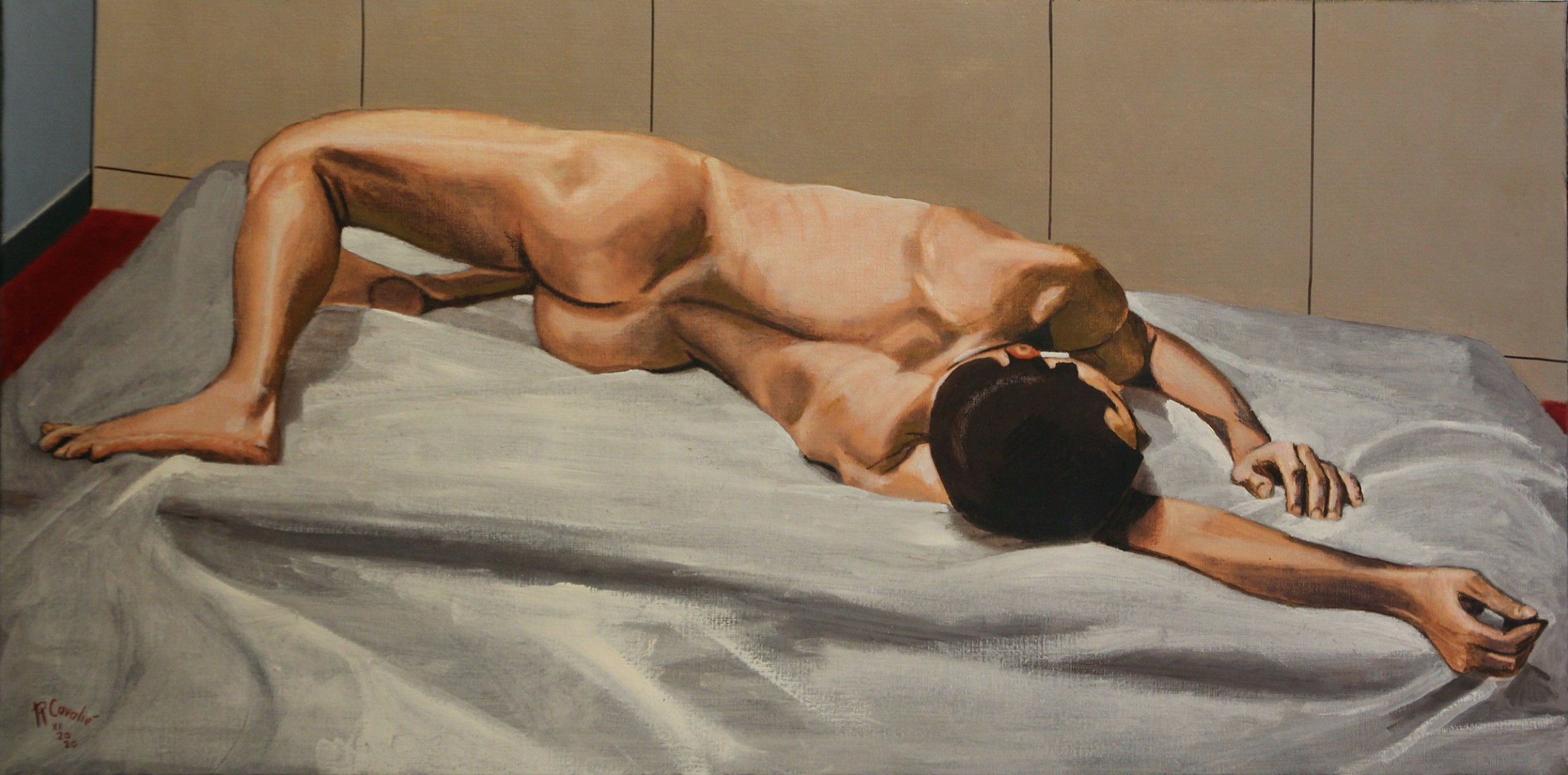 N1136 Trop long ce confinement, de R Cavalié The Art Cycle