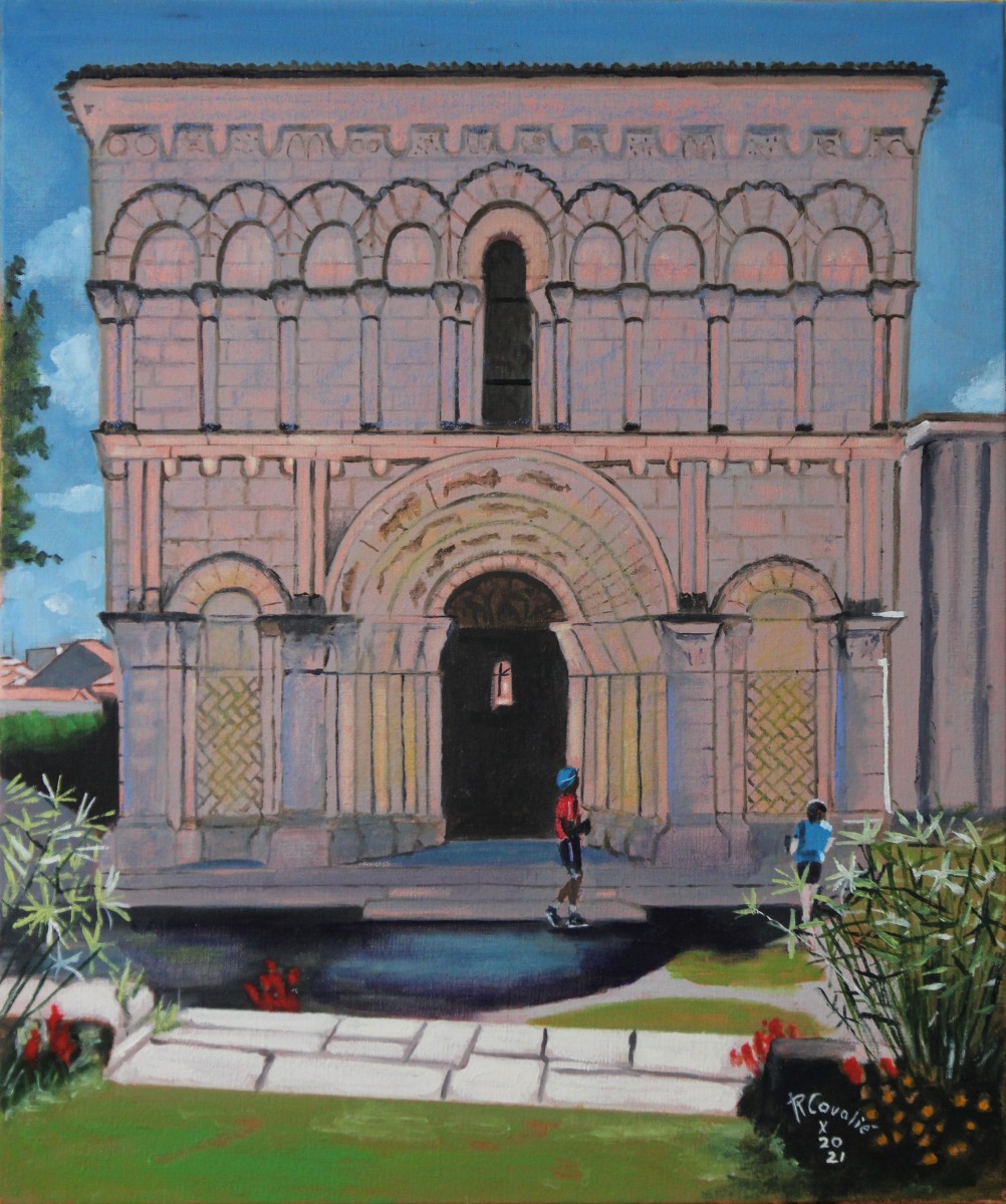N 1178  Echillais  Eglise Notre Dame, de R Cavalié The Art Cycle