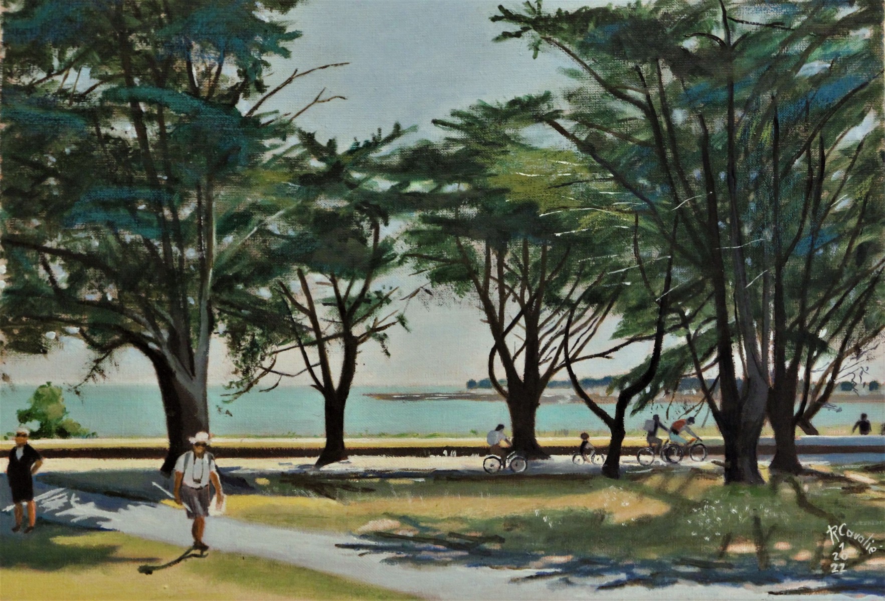 N1186 Ile Aix En ballade 1, de R Cavalié The Art Cycle