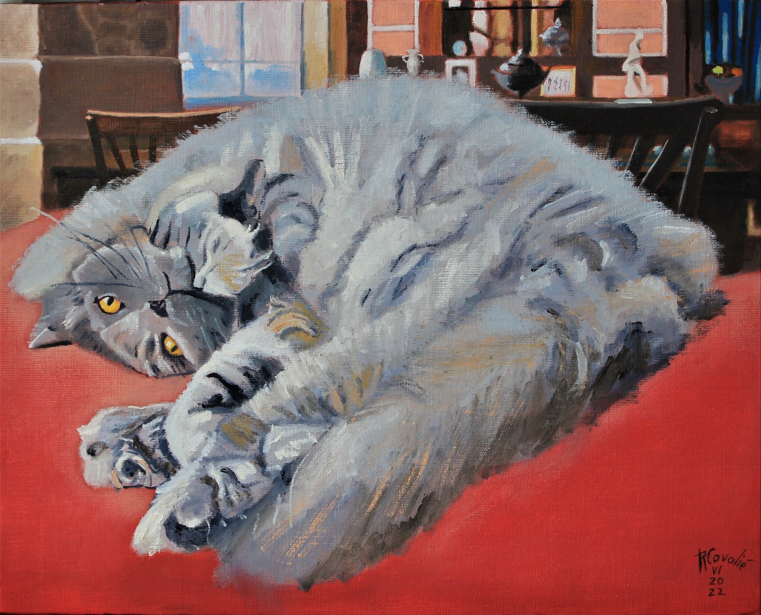 N 1200 Faux sommeil profond, de R Cavalié The Art Cycle