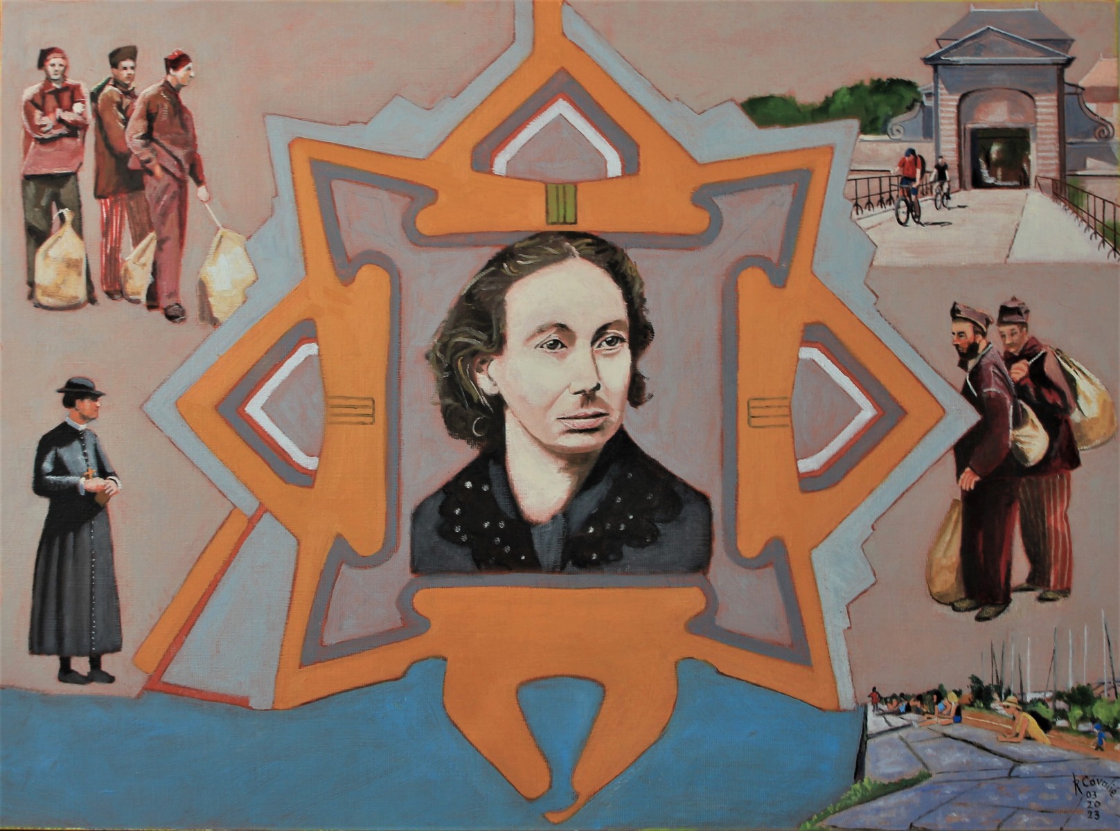 N1215 Saint Martin de Ré, de R Cavalié The Art Cycle