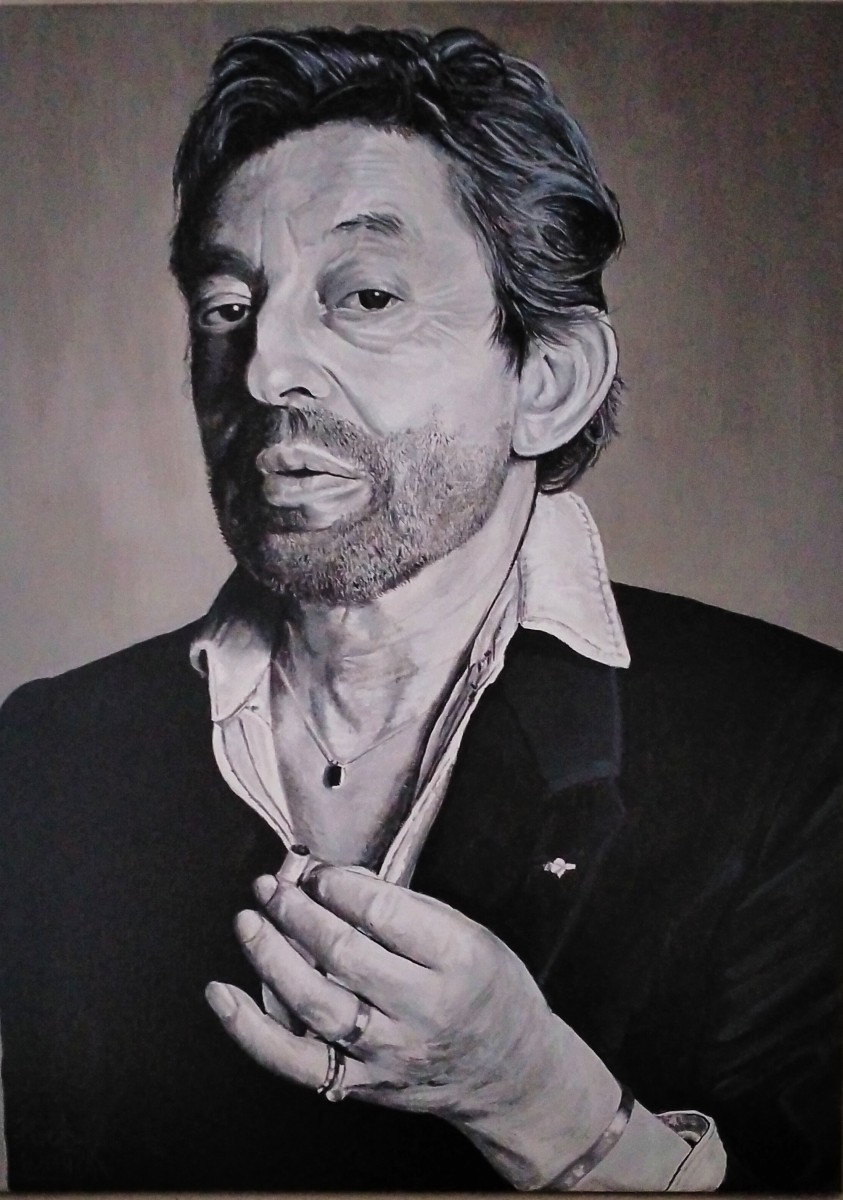 Serge Gainsbourg, de Richy Wam K The Art Cycle