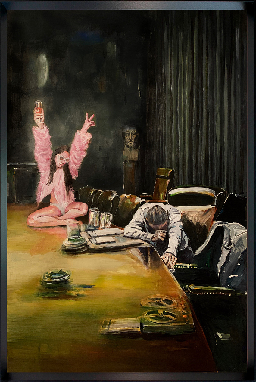 richardfremont rendezvous peinture scene_de_vie theartcycle photo_principale.jpg The Art Cycle