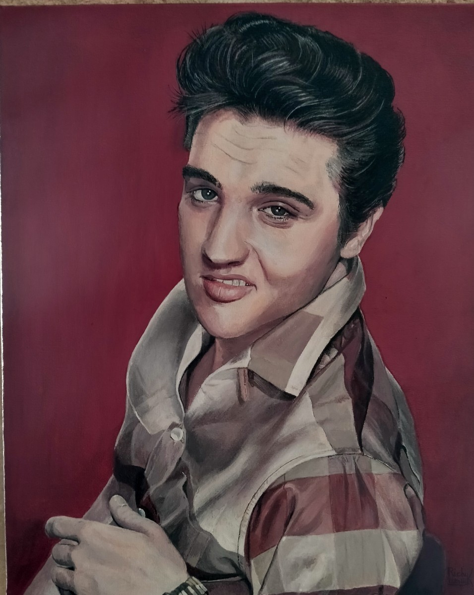 Le King Elvis 2, de Richy Wam K The Art Cycle
