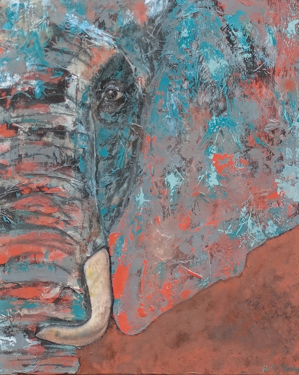 Elephant, de Rose-Marie Torre Prost The Art Cycle