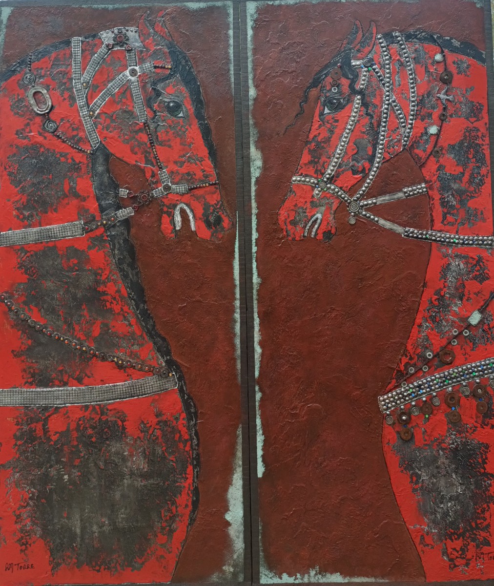 rosemarietorreprost chevauxindiens2 theartcycle photo_principale 1997479204.jpeg The Art Cycle