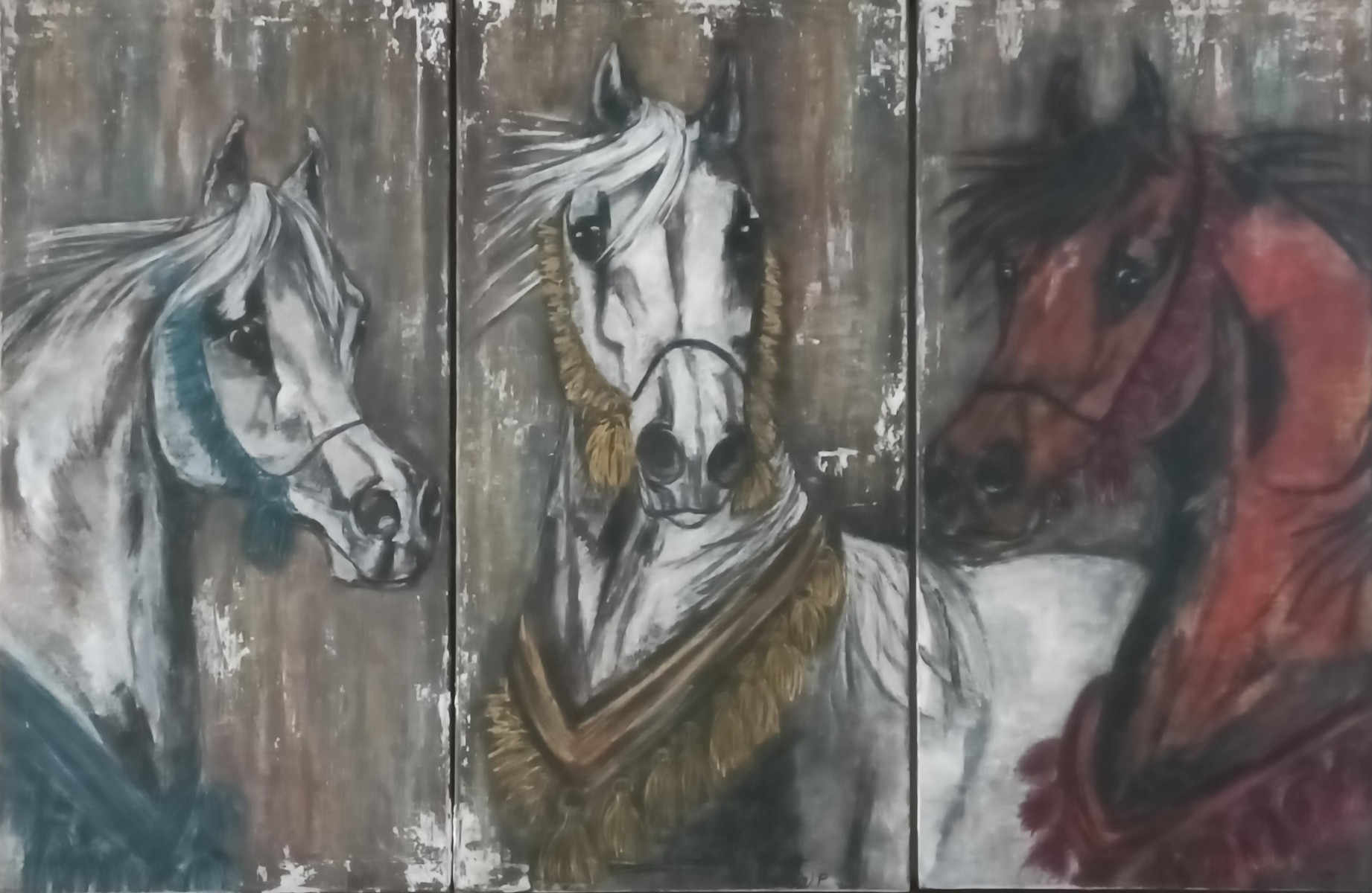 Les trois filles, de Rose-Marie Torre Prost The Art Cycle