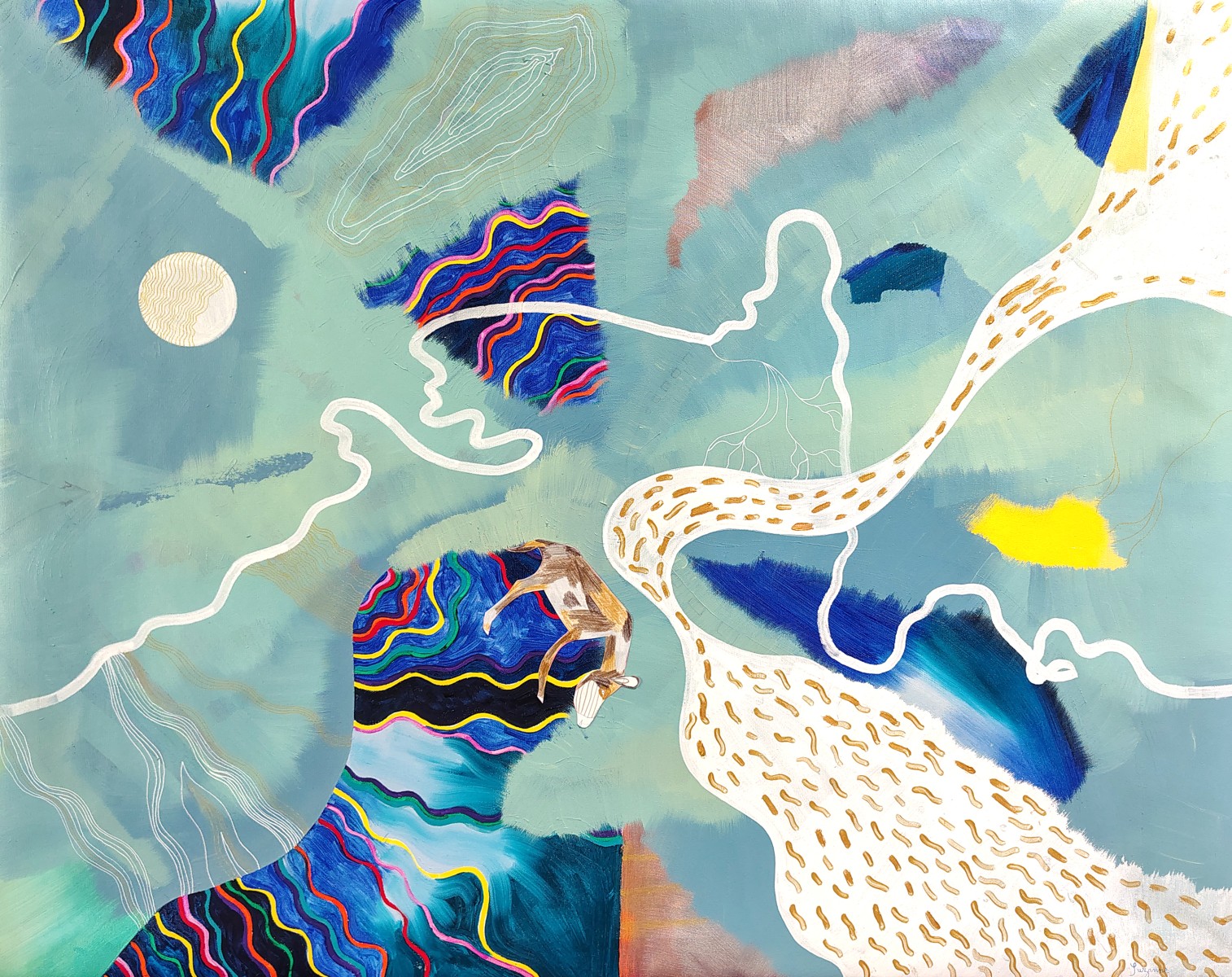 Carte sensible, de Rouge Marine The Art Cycle