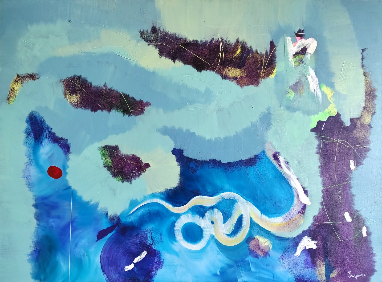 Serpenter les profondeurs, de Suzanne Wathelet The Art Cycle