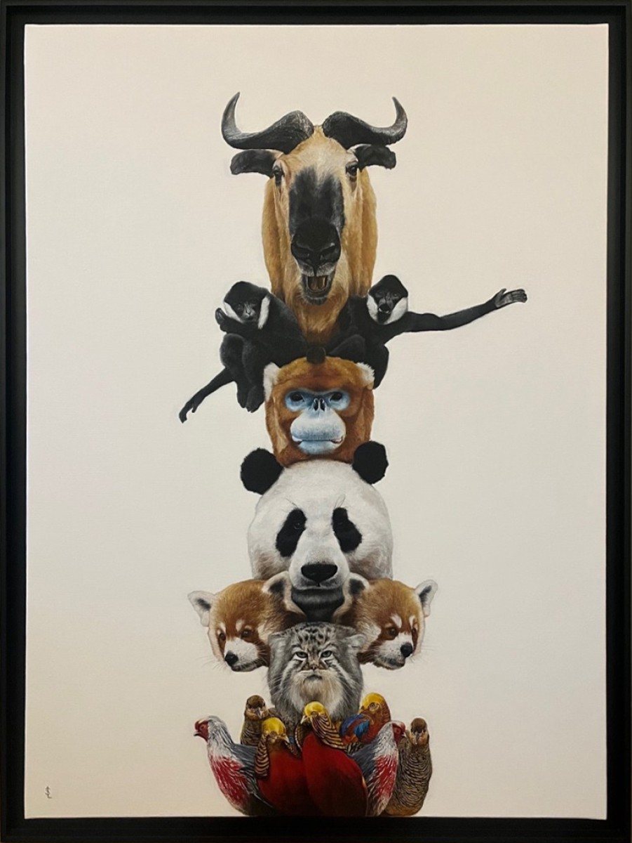 Totems du Sichuan, de Sailev The Art Cycle