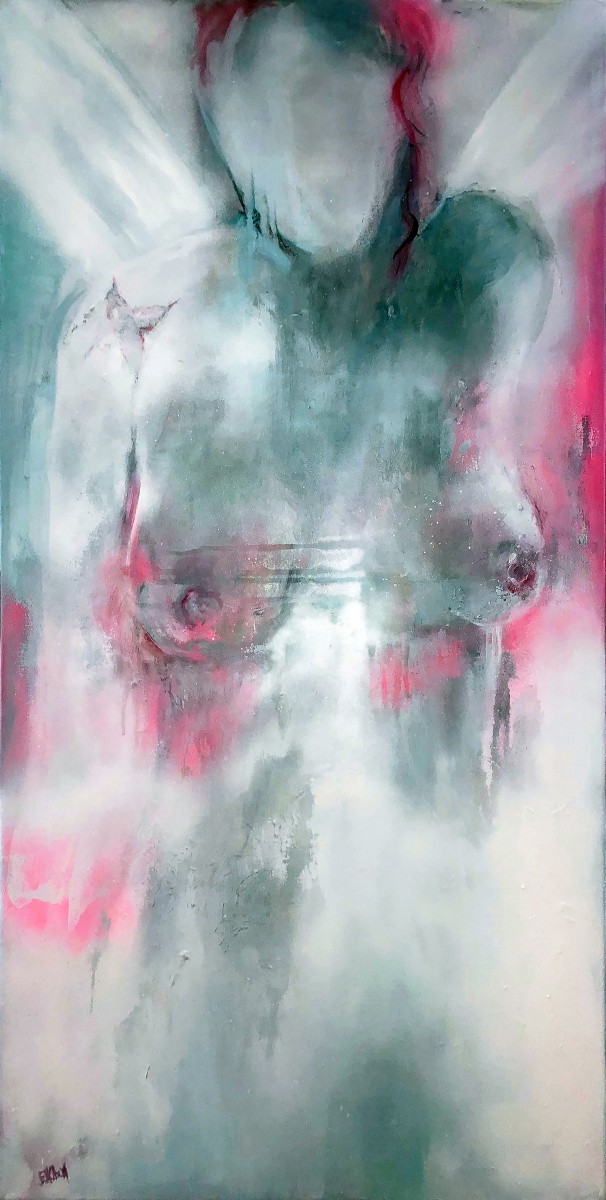 Nu au papillon, de Sandra Encaoua The Art Cycle