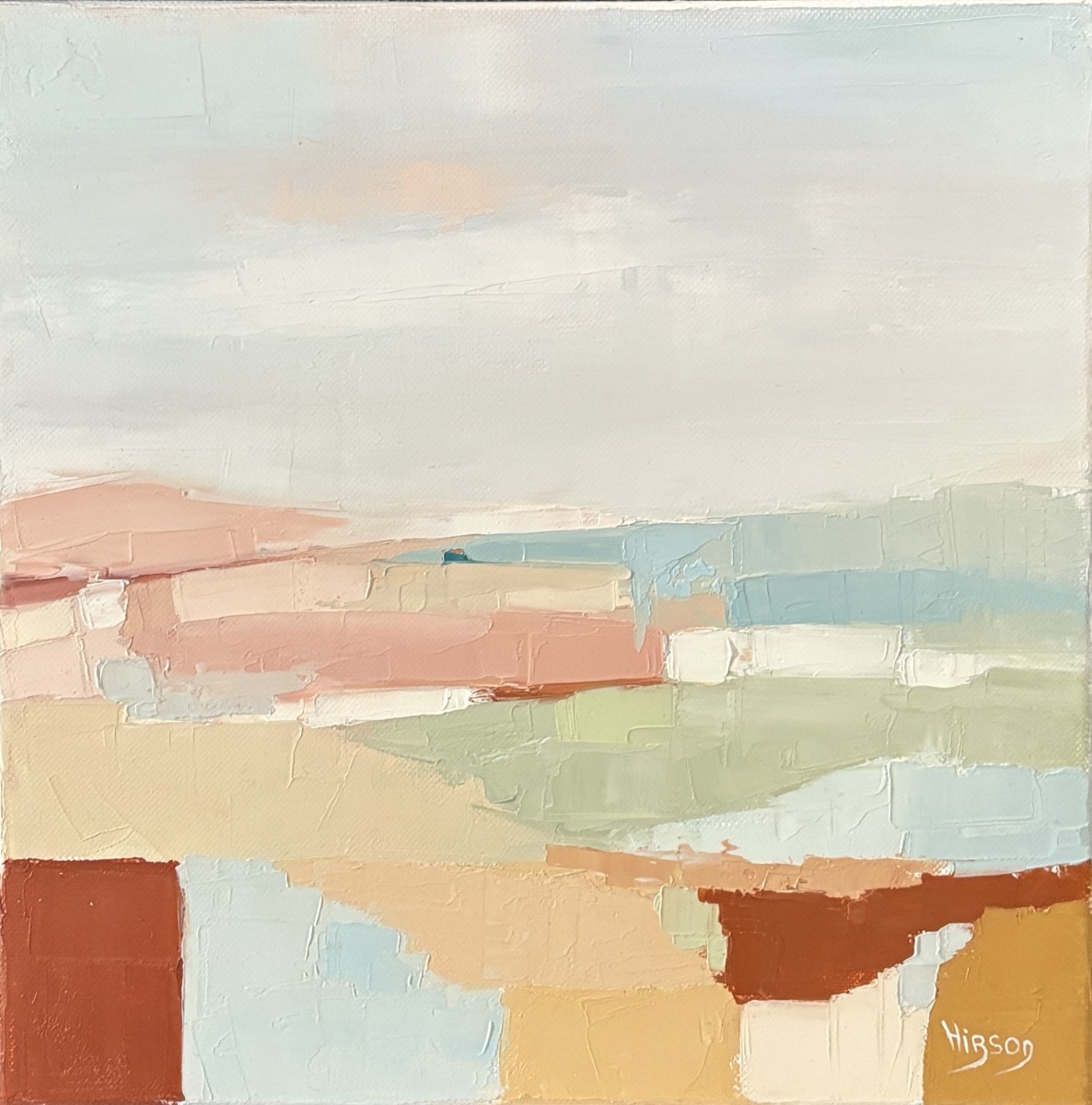 Entre ciel et terre 3, de Sandrine Hirson The Art Cycle