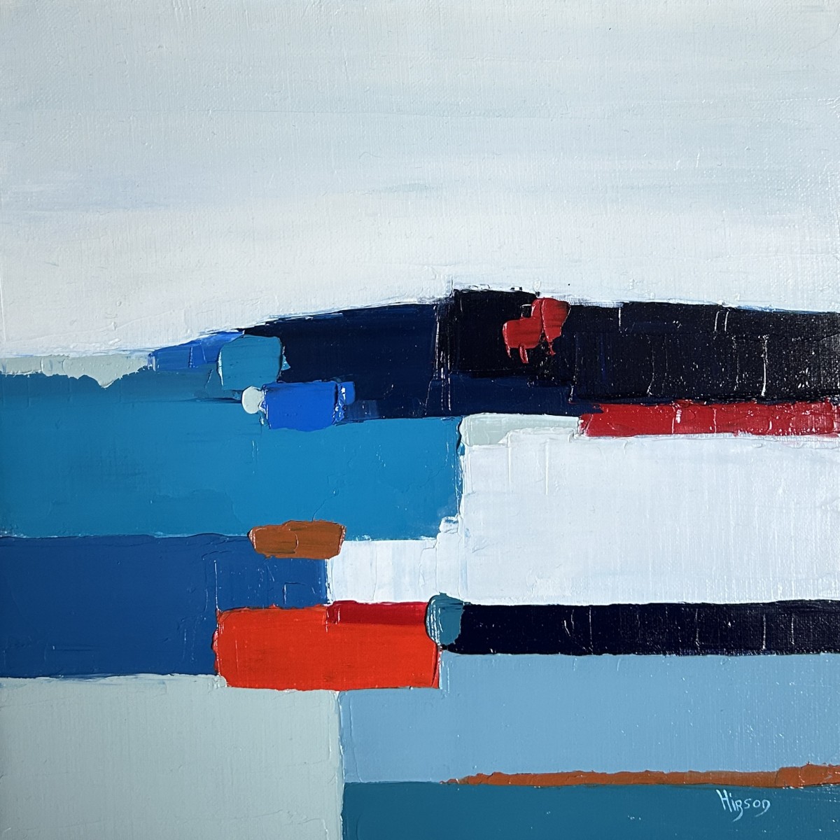 Infiniment bleu 10, de Sandrine Hirson The Art Cycle