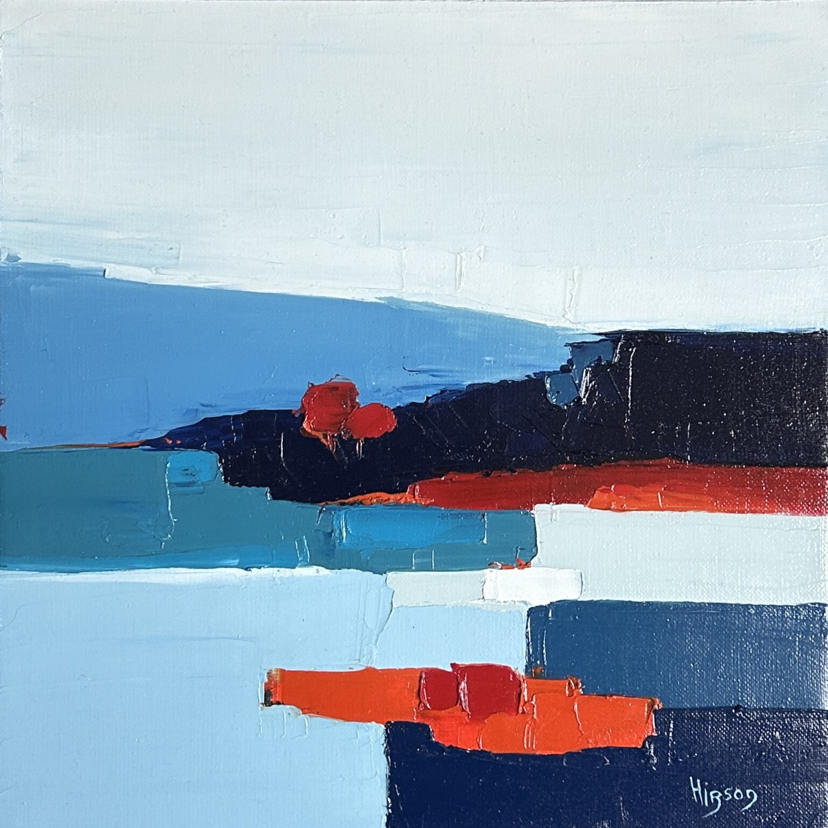 Infiniment bleu 11, de Sandrine Hirson The Art Cycle