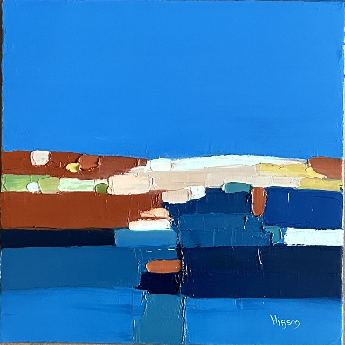 Infiniment Bleu 14, de Sandrine Hirson The Art Cycle