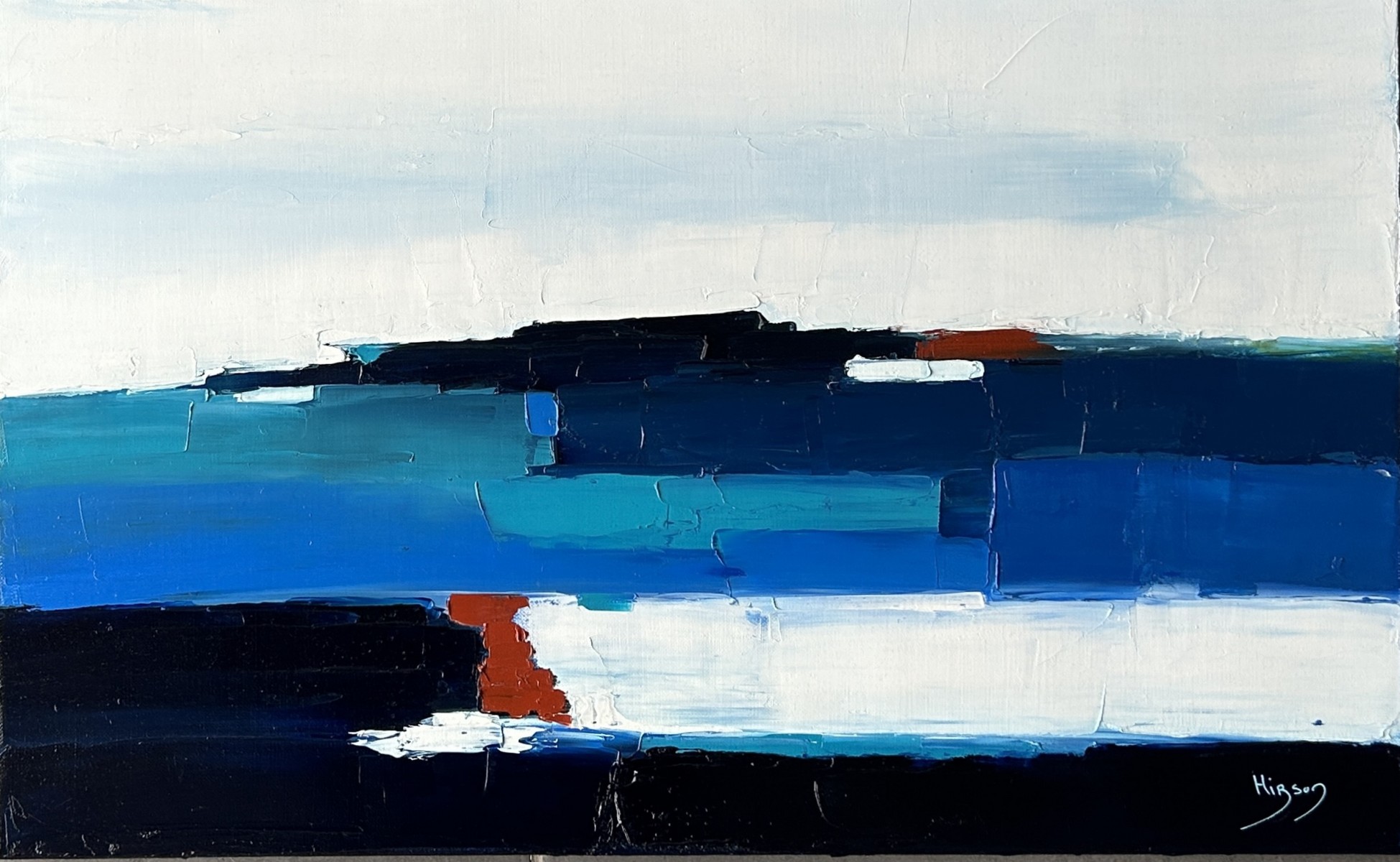 Infiniment bleu 3, de Sandrine Hirson The Art Cycle