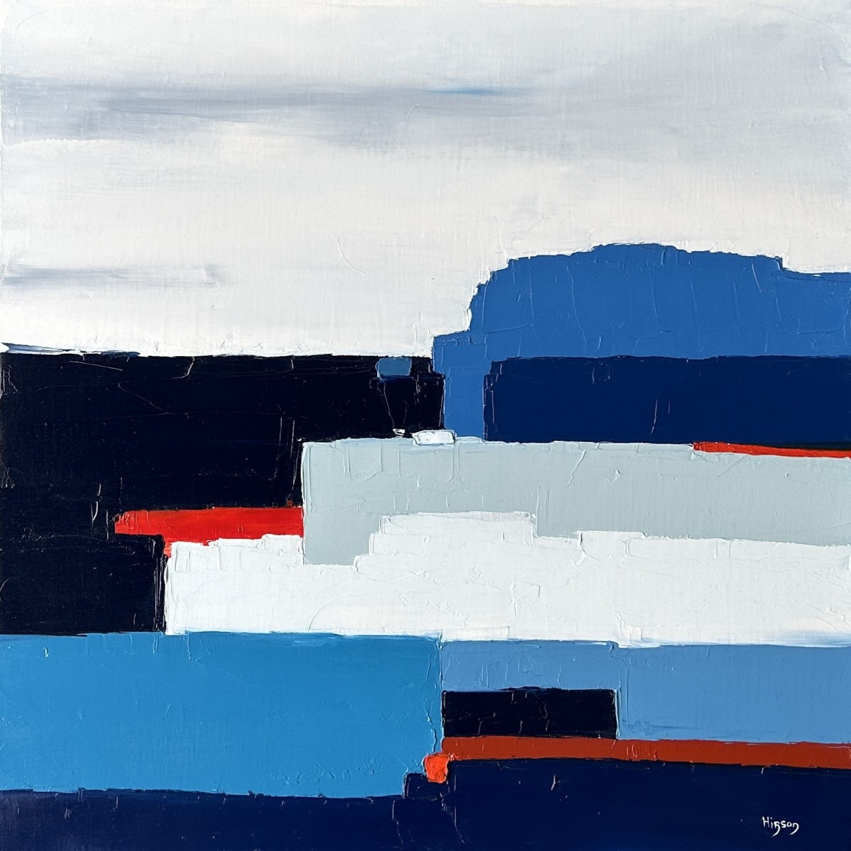 Infiniment bleu 5, de Sandrine Hirson The Art Cycle