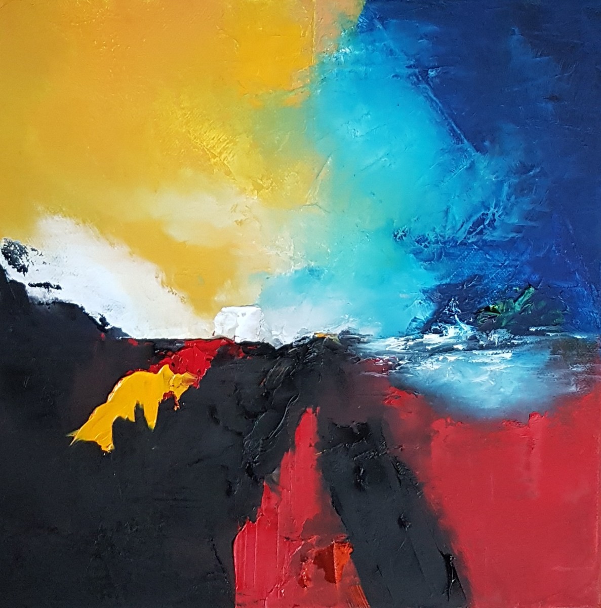 Le chemin, de Sandrine Hirson The Art Cycle