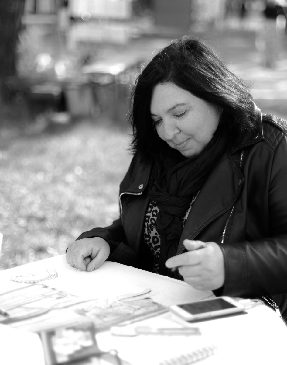 à la rencontre de l'artiste
                     Sandrine Piegay                