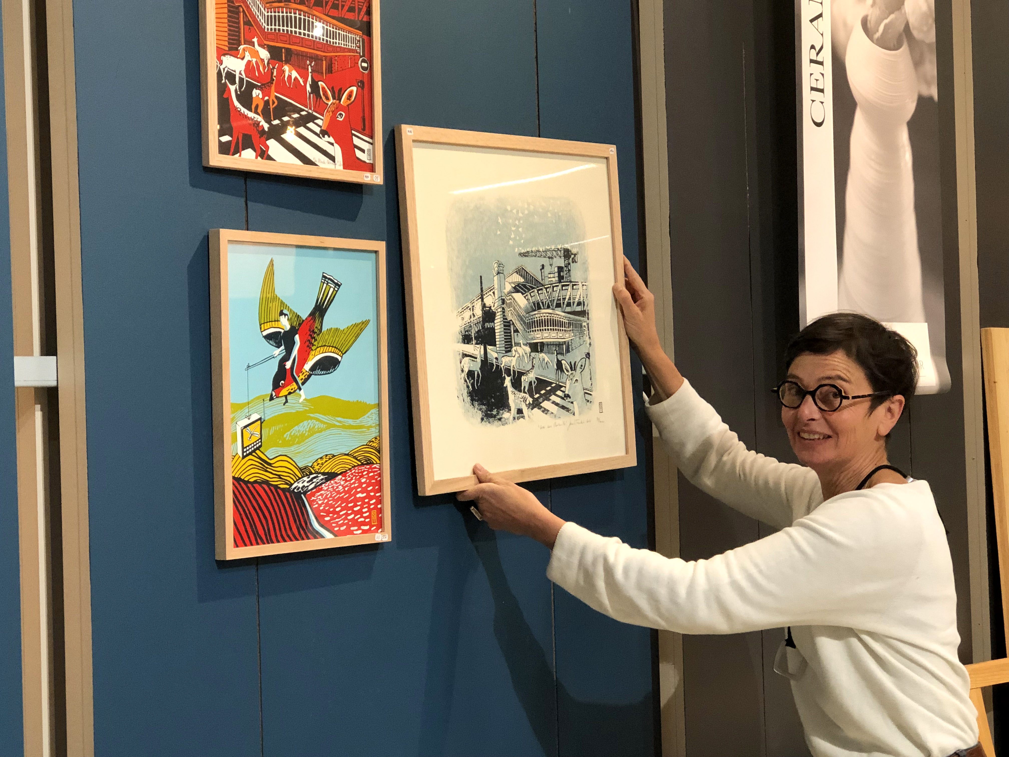 à la rencontre de l'artiste
                     Sarah Teulet                